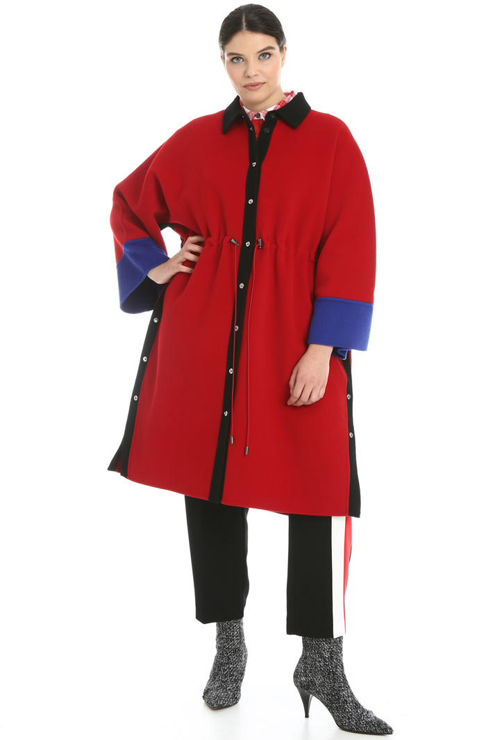 Cappotto in lana con coulisse Fashion Market Cappotto in lana con coulisse Fashion Market