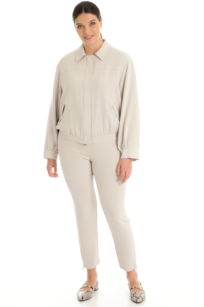 Giacca bomber in cady Fashion Market Giacca bomber in cady Fashion Market