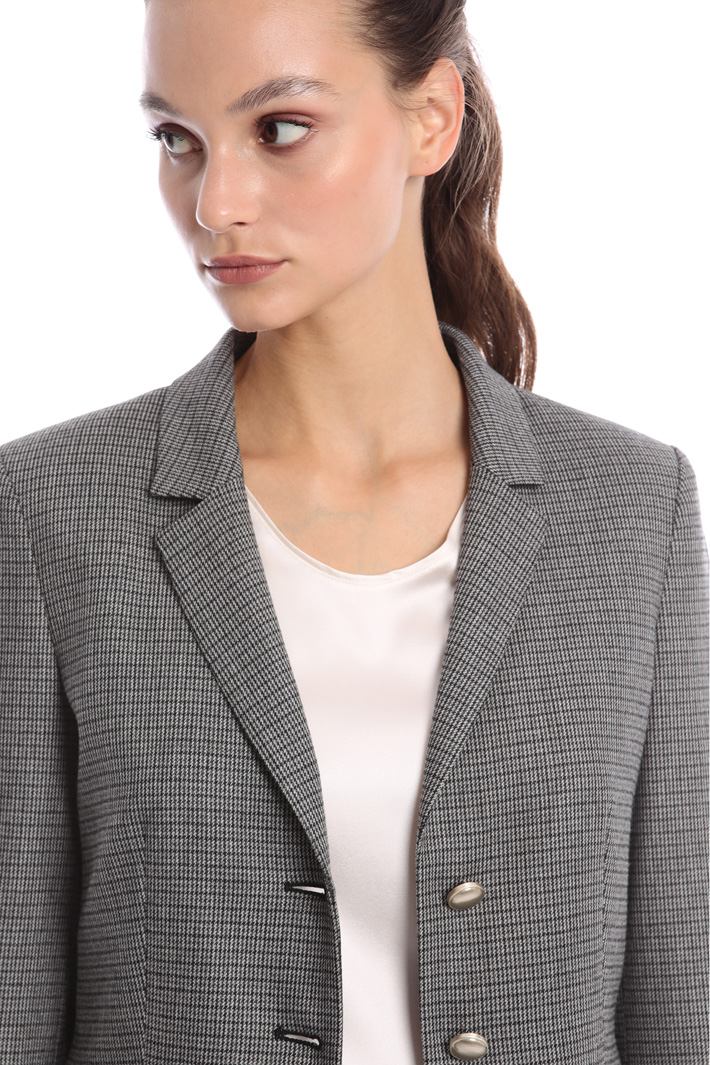 Blazer sfiancato in tinto filo Fashion Market Blazer sfiancato in tinto filo Fashion Market