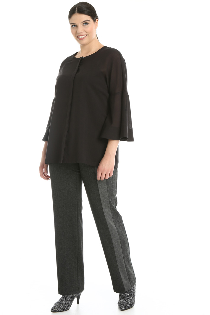 Camicia in garza di lana Fashion Market Camicia in garza di lana Fashion Market