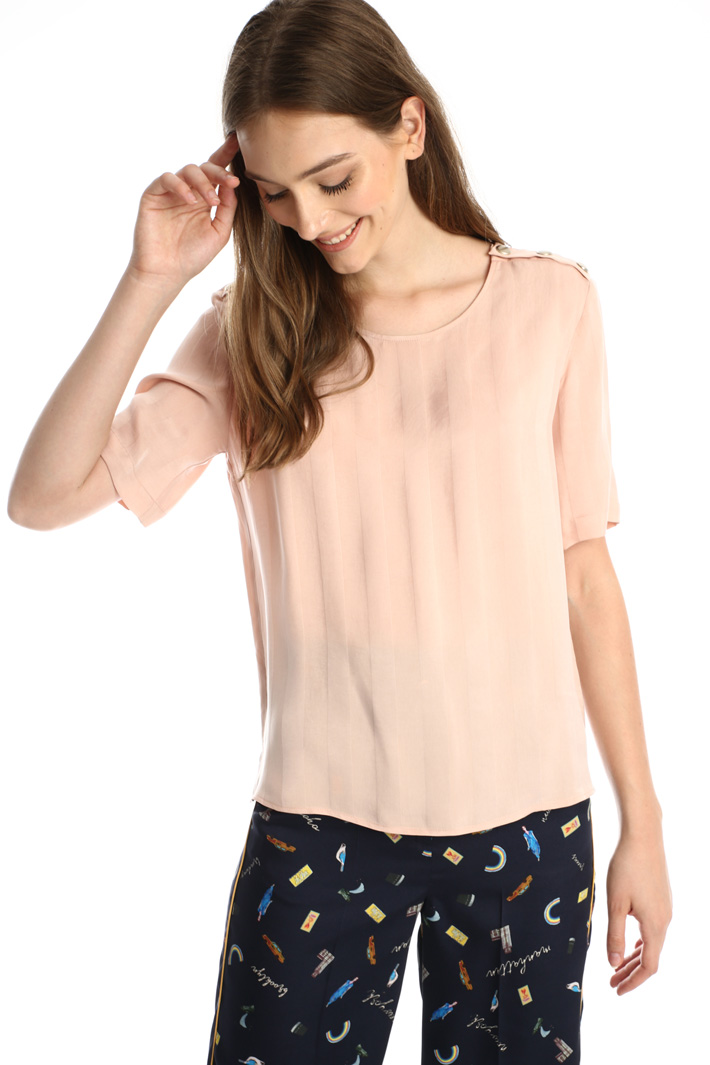 Casacca in tessuto fluido Fashion Market Casacca in tessuto fluido Fashion Market