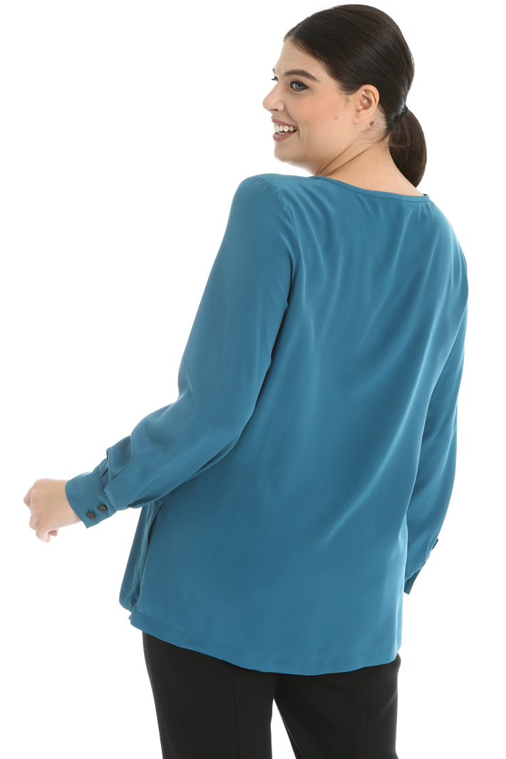 Blusa in pura seta Fashion Market Blusa in pura seta Fashion Market