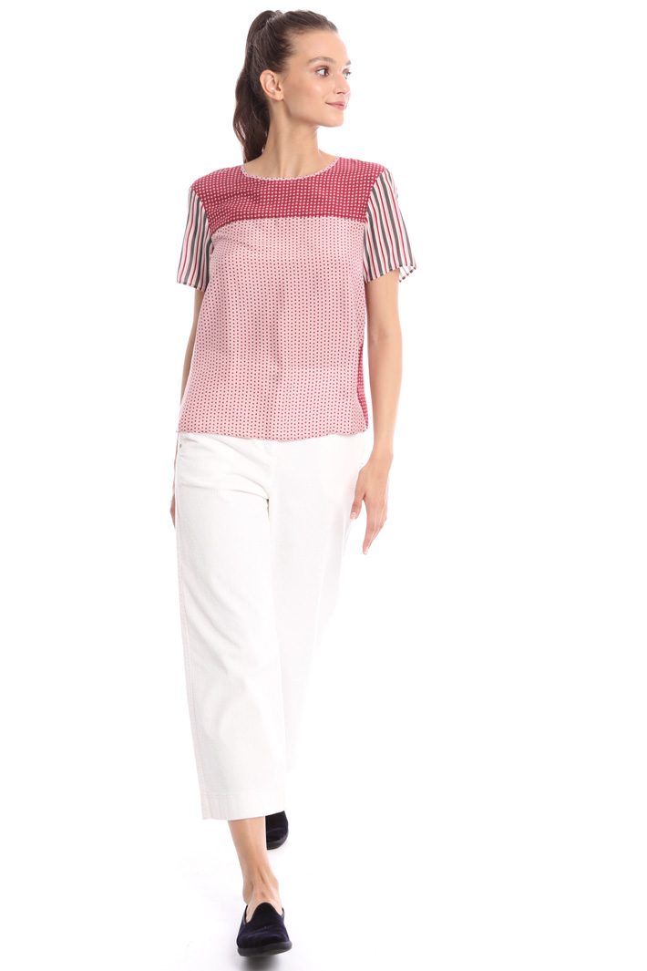 Blusa in pura seta Fashion Market Blusa in pura seta Fashion Market