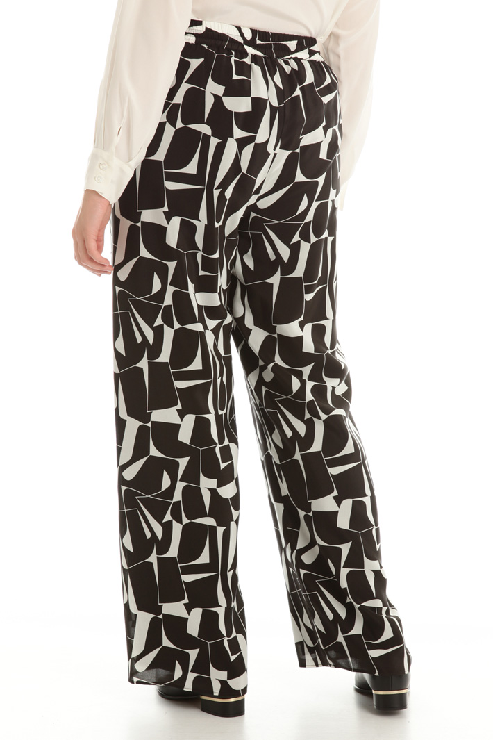 Pantaloni a palazzo in crêpe Fashion Market Pantaloni a palazzo in crêpe Fashion Market