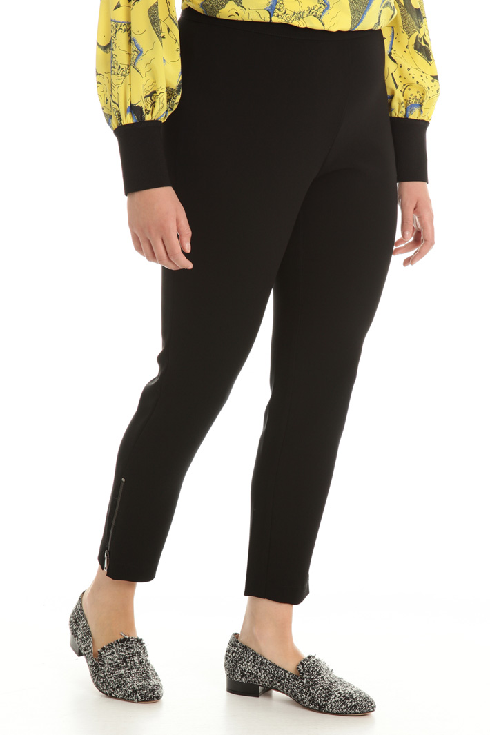 Pantaloni a sigaretta in cady Fashion Market Pantaloni a sigaretta in cady Fashion Market