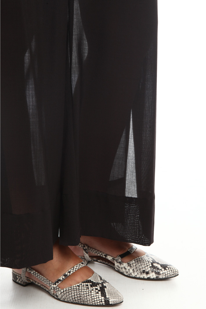 Pantaloni in garza di lana Fashion Market Pantaloni in garza di lana Fashion Market