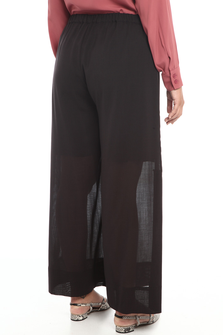 Pantaloni in garza di lana Fashion Market Pantaloni in garza di lana Fashion Market