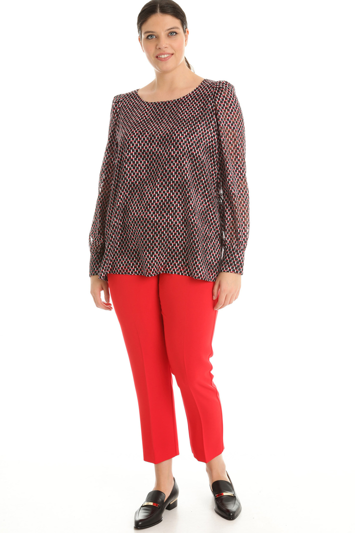 Pantaloni in cady compatto Fashion Market Pantaloni in cady compatto Fashion Market