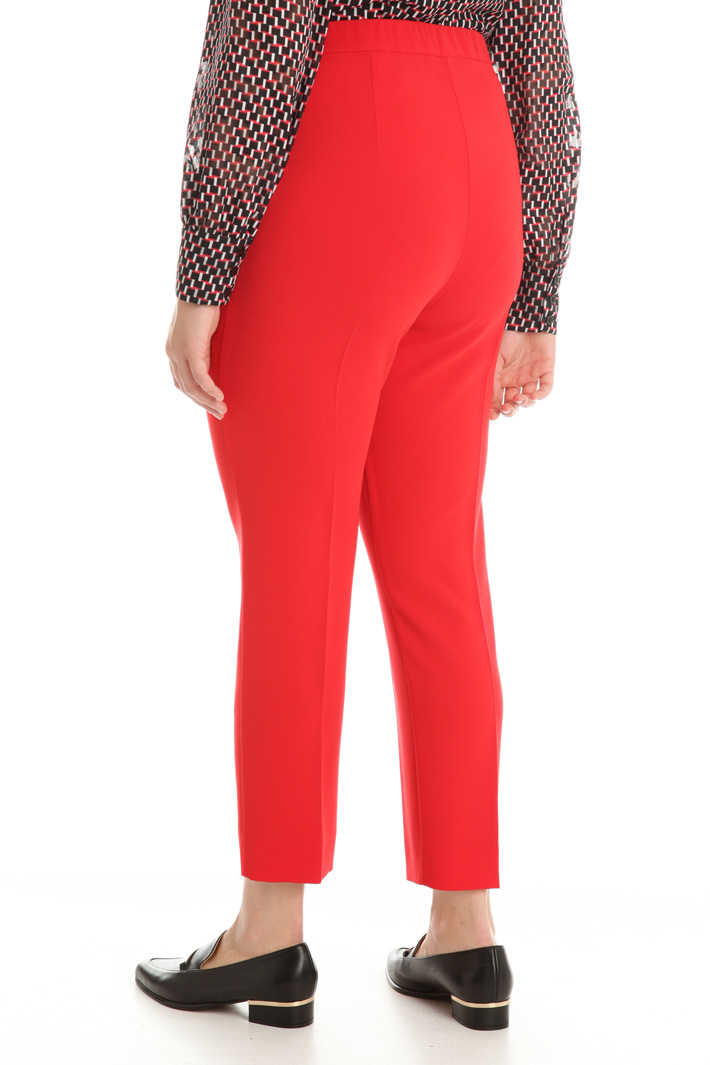 Pantaloni in cady compatto Fashion Market Pantaloni in cady compatto Fashion Market