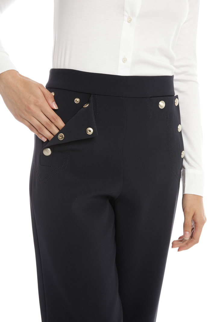 Pantaloni ampi con bottoni Fashion Market Pantaloni ampi con bottoni Fashion Market