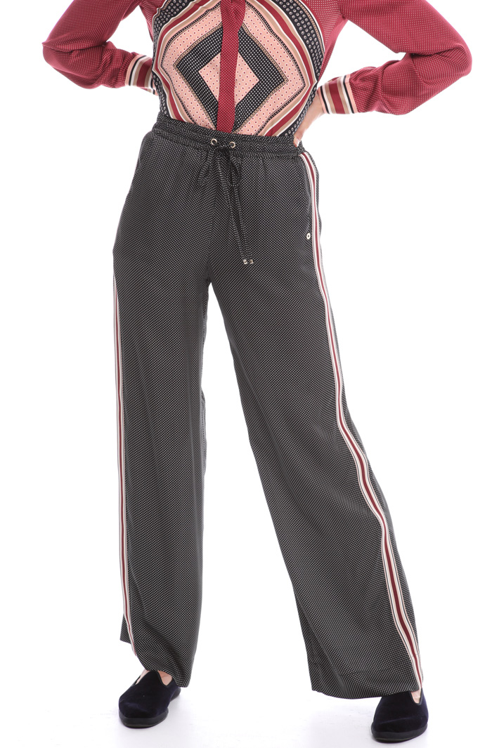 Pantaloni a palazzo in raso Fashion Market Pantaloni a palazzo in raso Fashion Market