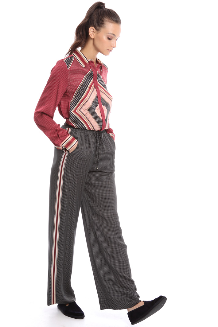 Pantaloni a palazzo in raso Fashion Market Pantaloni a palazzo in raso Fashion Market