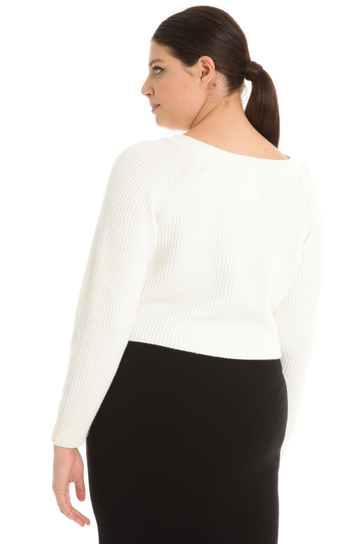 Maglia cropped in misto lana Fashion Market Maglia cropped in misto lana Fashion Market