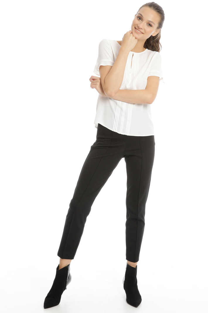 Pantaloni con pieghe cucite Fashion Market Pantaloni con pieghe cucite Fashion Market