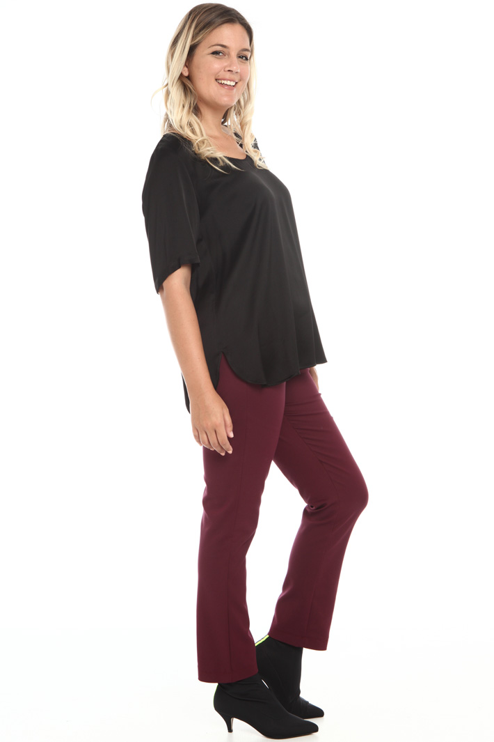 Casacca in satin fluido Fashion Market Casacca in satin fluido Fashion Market