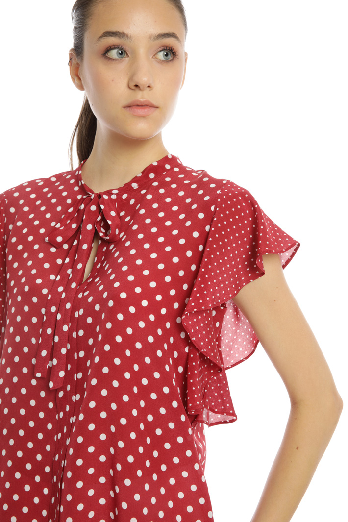 Top con maniche a volant Fashion Market Top con maniche a volant Fashion Market
