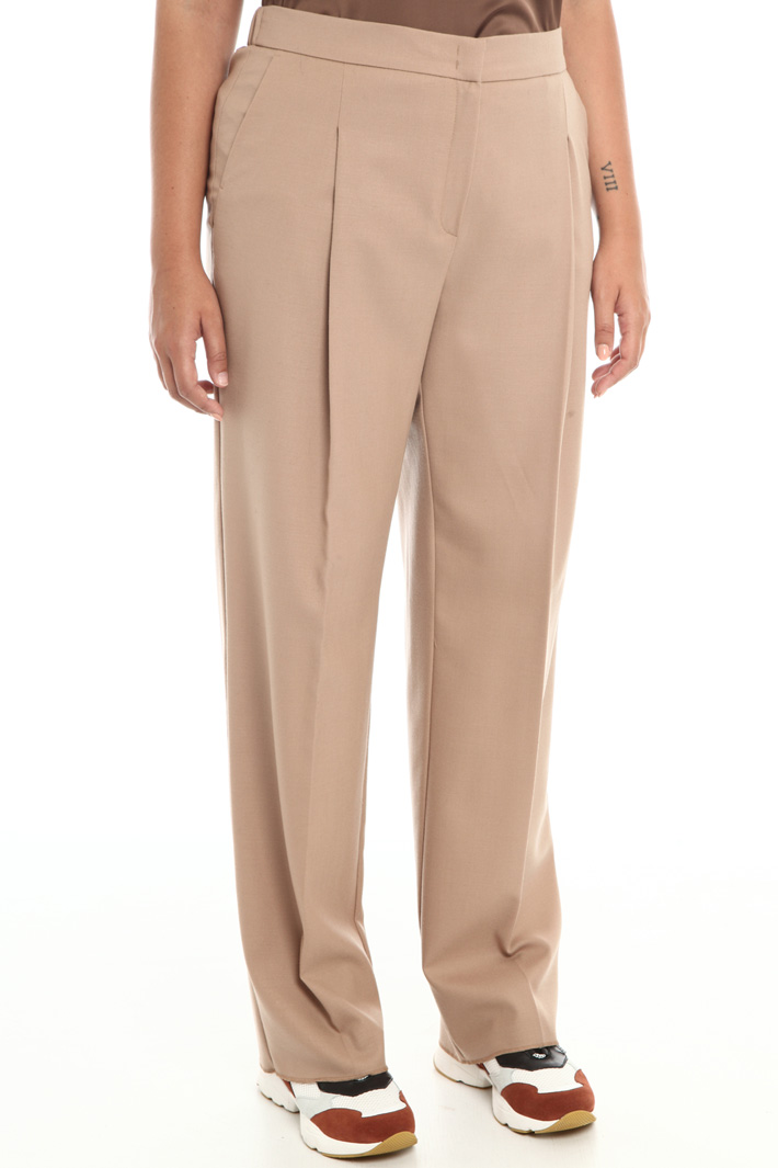 Pantaloni in lana stretch Fashion Market Pantaloni in lana stretch Fashion Market