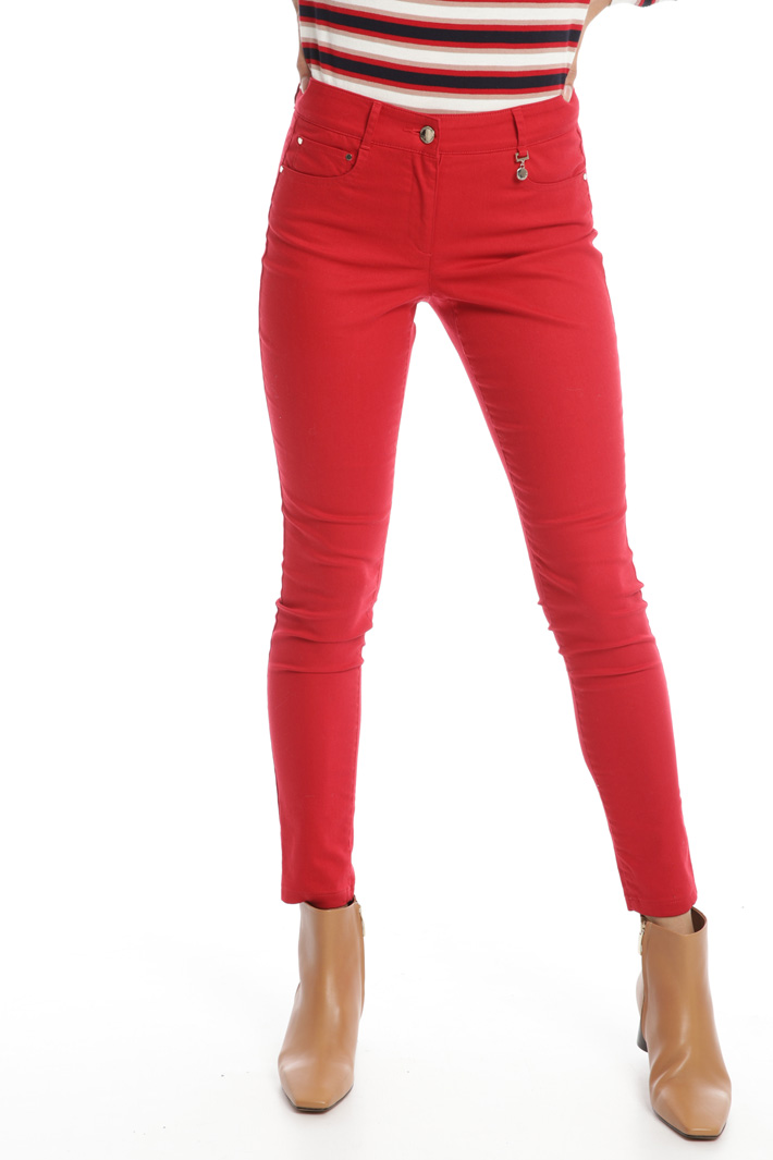 Pantaloni in gabardina stretch Fashion Market Pantaloni in gabardina stretch Fashion Market