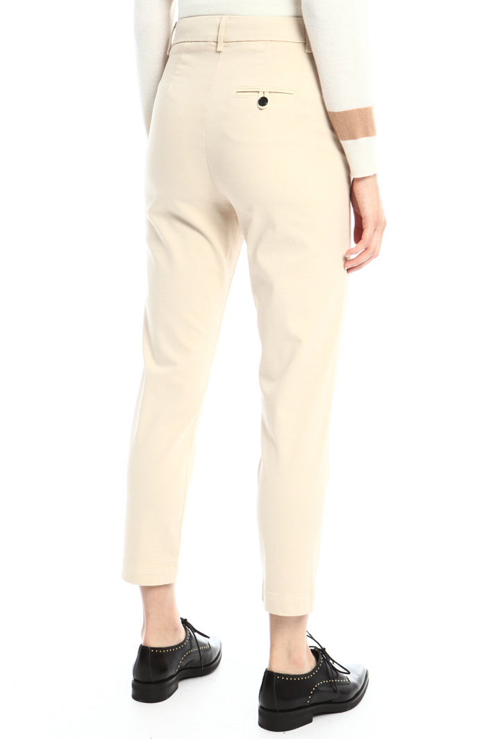 Pantaloni a sigaretta in raso Fashion Market Pantaloni a sigaretta in raso Fashion Market