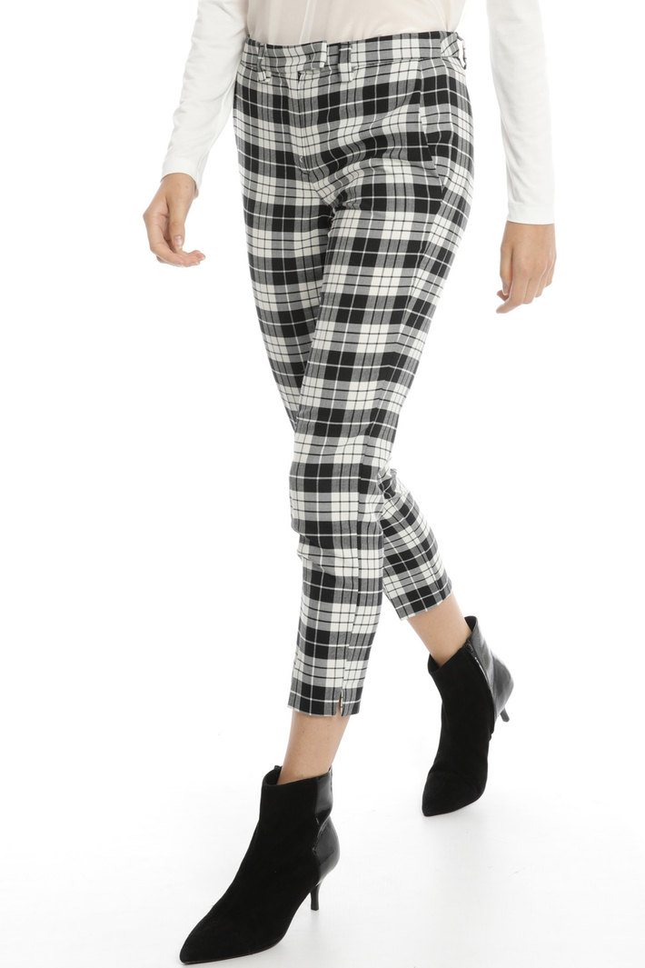 Pantaloni in lana tinto filo Fashion Market Pantaloni in lana tinto filo Fashion Market