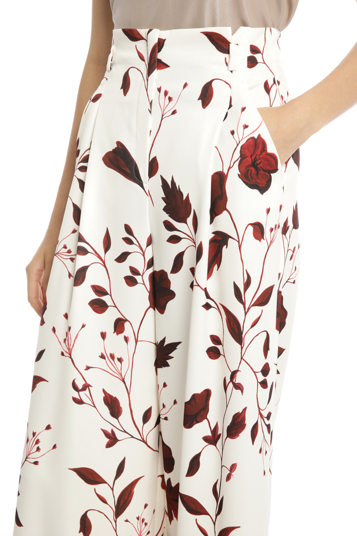 Pantaloni ampi in satin Fashion Market Pantaloni ampi in satin Fashion Market