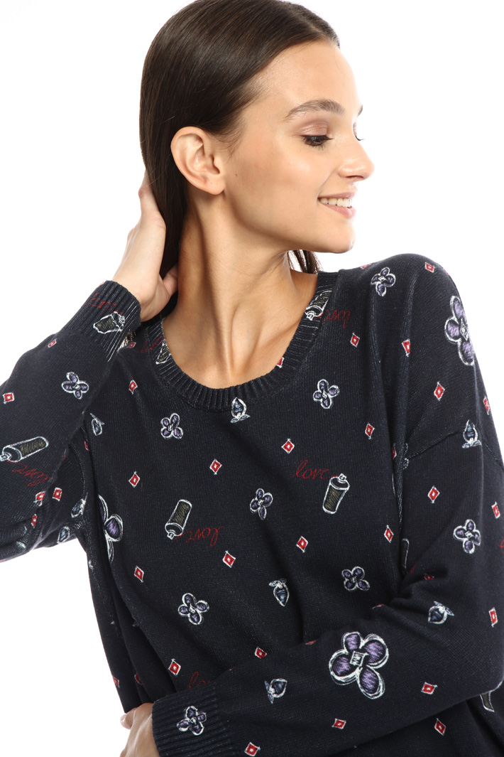 Maglia over in puro cotone Fashion Market Maglia over in puro cotone Fashion Market