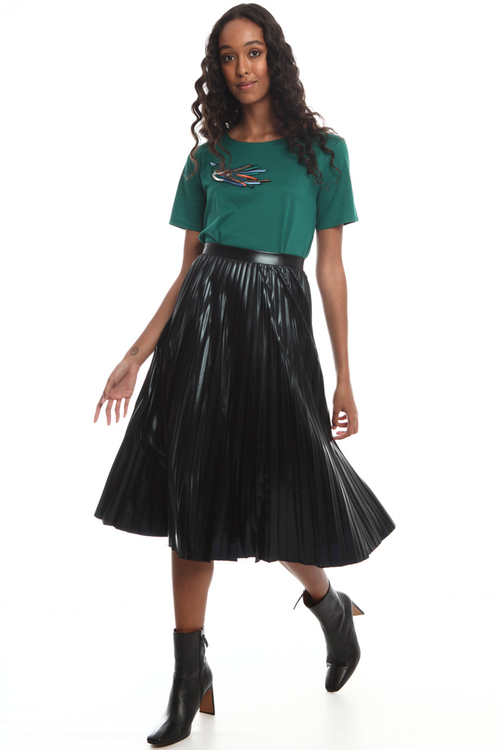 Gonna plissé laminata Fashion Market Gonna plissé laminata Fashion Market