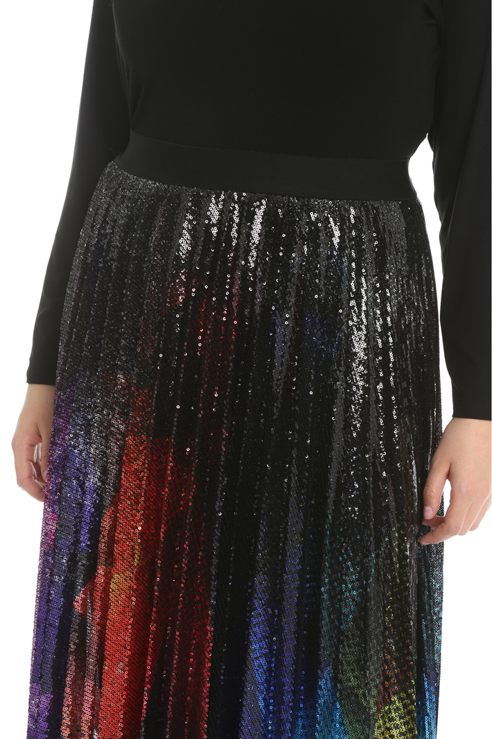Gonna plissé con paillettes Fashion Market Gonna plissé con paillettes Fashion Market