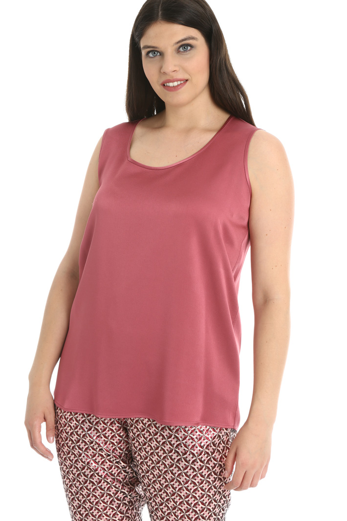 Top in envers satin Fashion Market Top in envers satin Fashion Market
