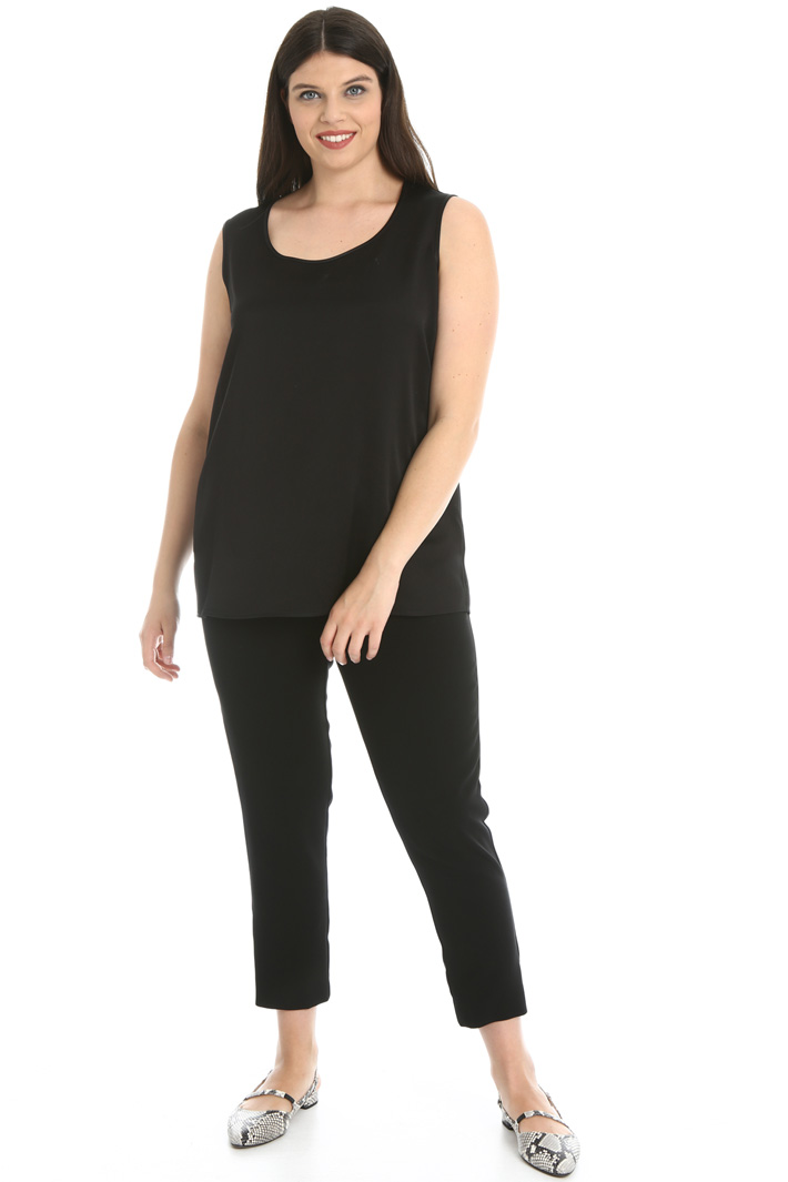 Top in envers satin Fashion Market Top in envers satin Fashion Market