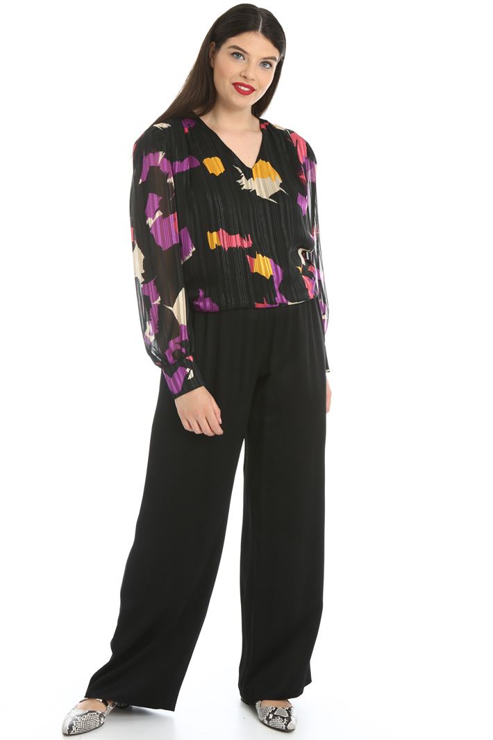 Casacca in crêpe jacquard Fashion Market Casacca in crêpe jacquard Fashion Market