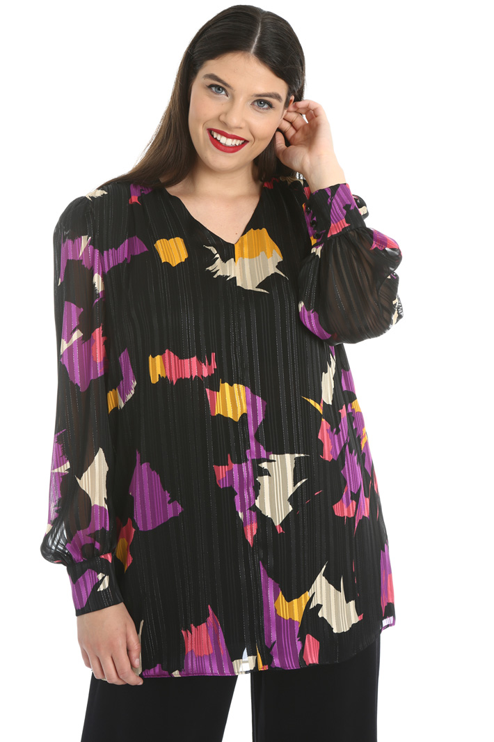 Casacca in crêpe jacquard Fashion Market Casacca in crêpe jacquard Fashion Market