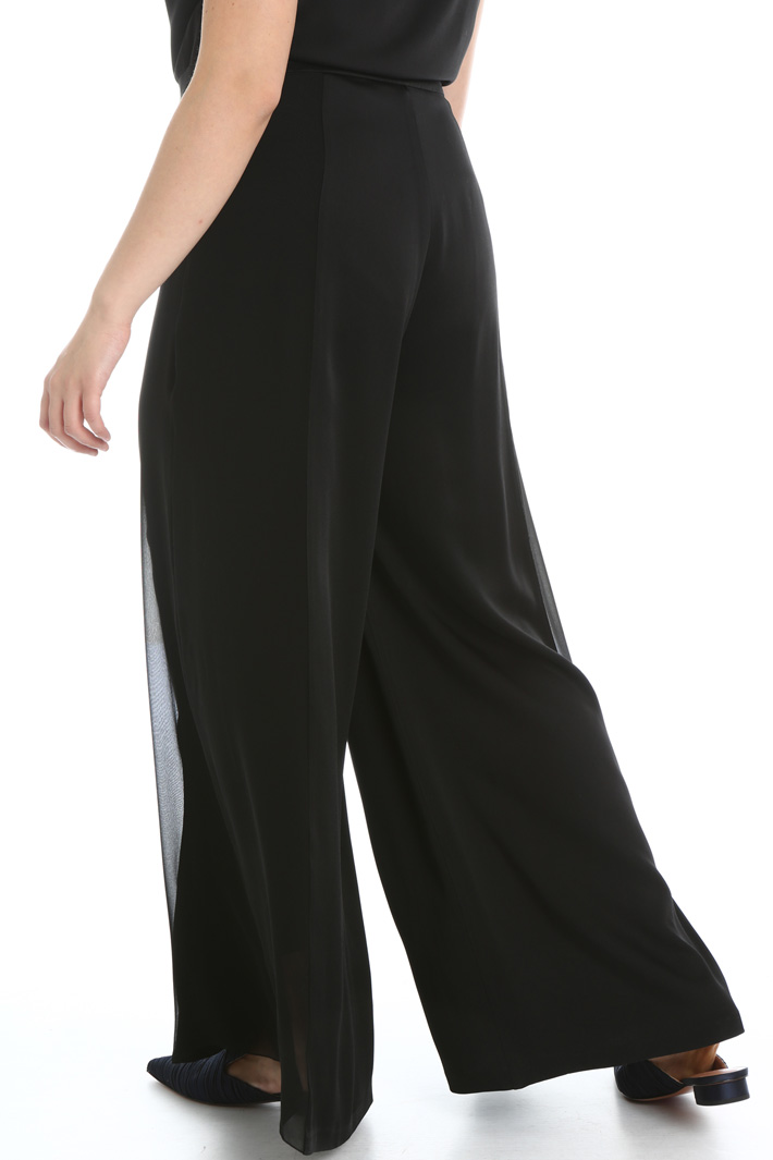 Pantaloni in satin e seta Fashion Market Pantaloni in satin e seta Fashion Market
