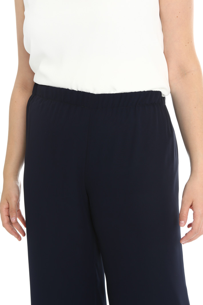 Pantaloni svasati in georgette Fashion Market Pantaloni svasati in georgette Fashion Market