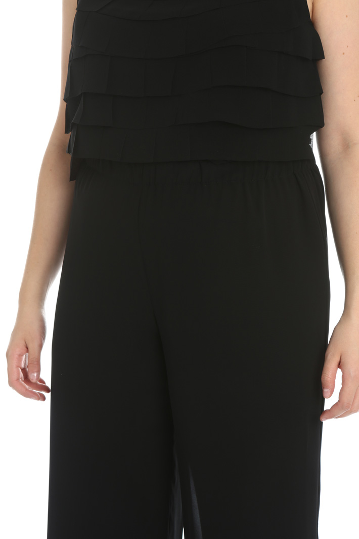 Pantaloni svasati in georgette Fashion Market Pantaloni svasati in georgette Fashion Market