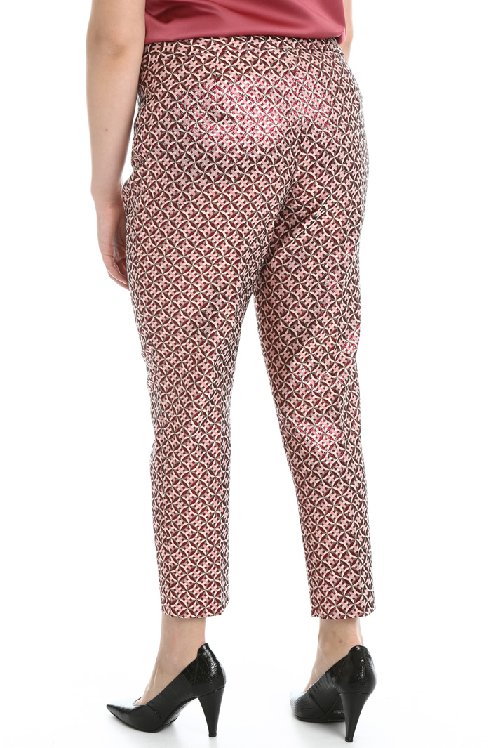 Pantaloni in jacquard lamé Fashion Market Pantaloni in jacquard lamé Fashion Market