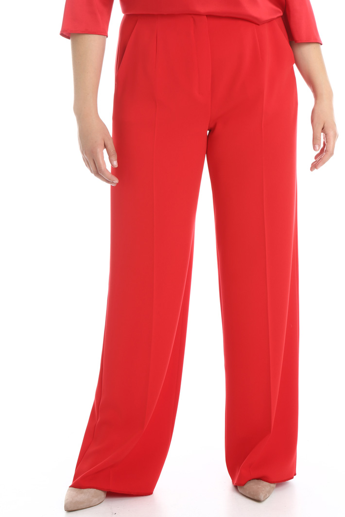 Pantaloni a palazzo in cady Fashion Market Pantaloni a palazzo in cady Fashion Market