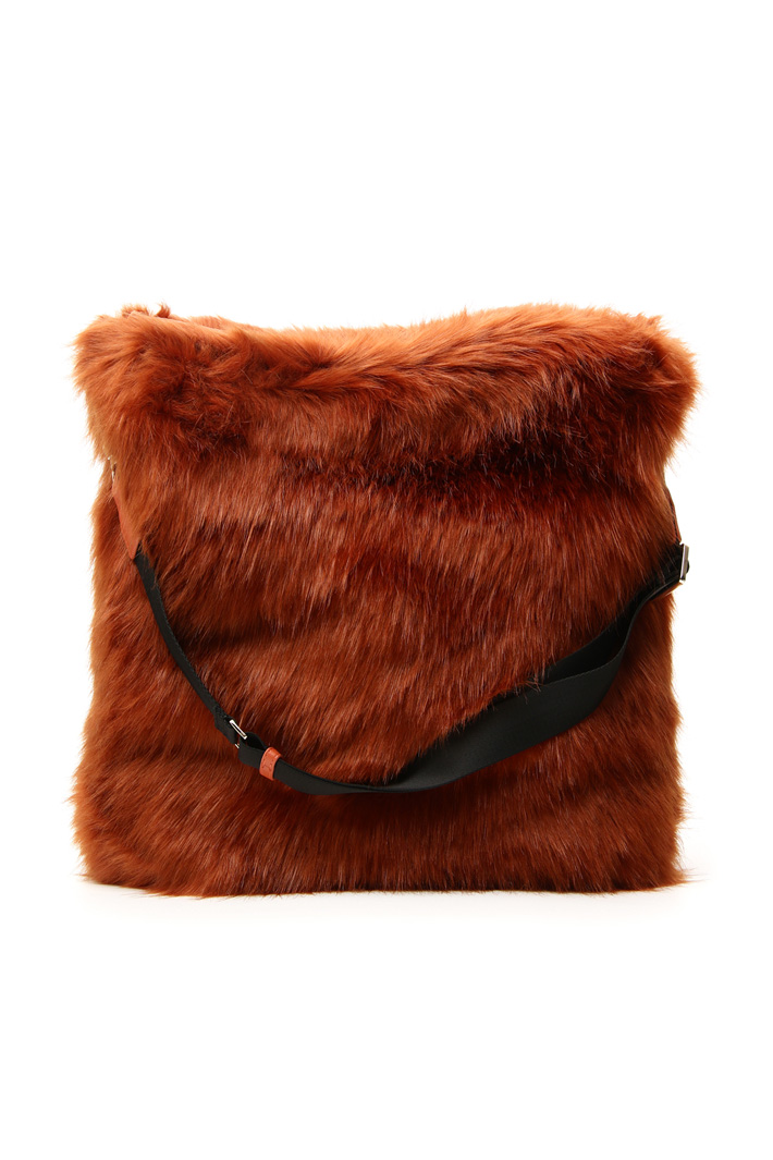 Borsa in peluche reversibile Fashion Market Borsa in peluche reversibile Fashion Market
