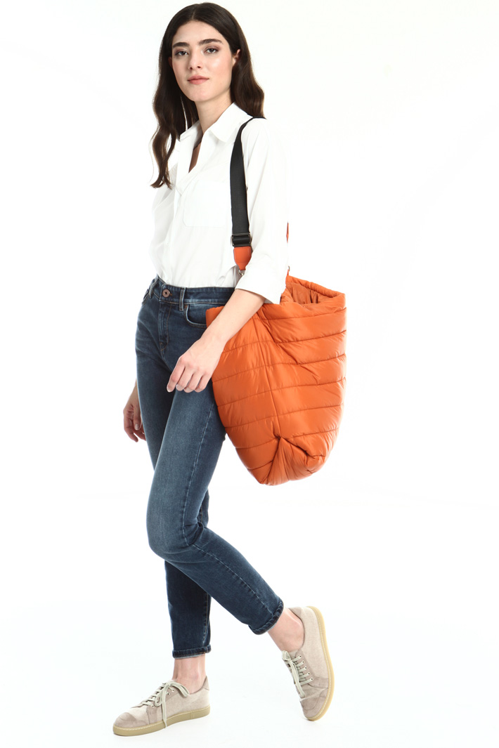 Borsa in peluche reversibile Fashion Market Borsa in peluche reversibile Fashion Market