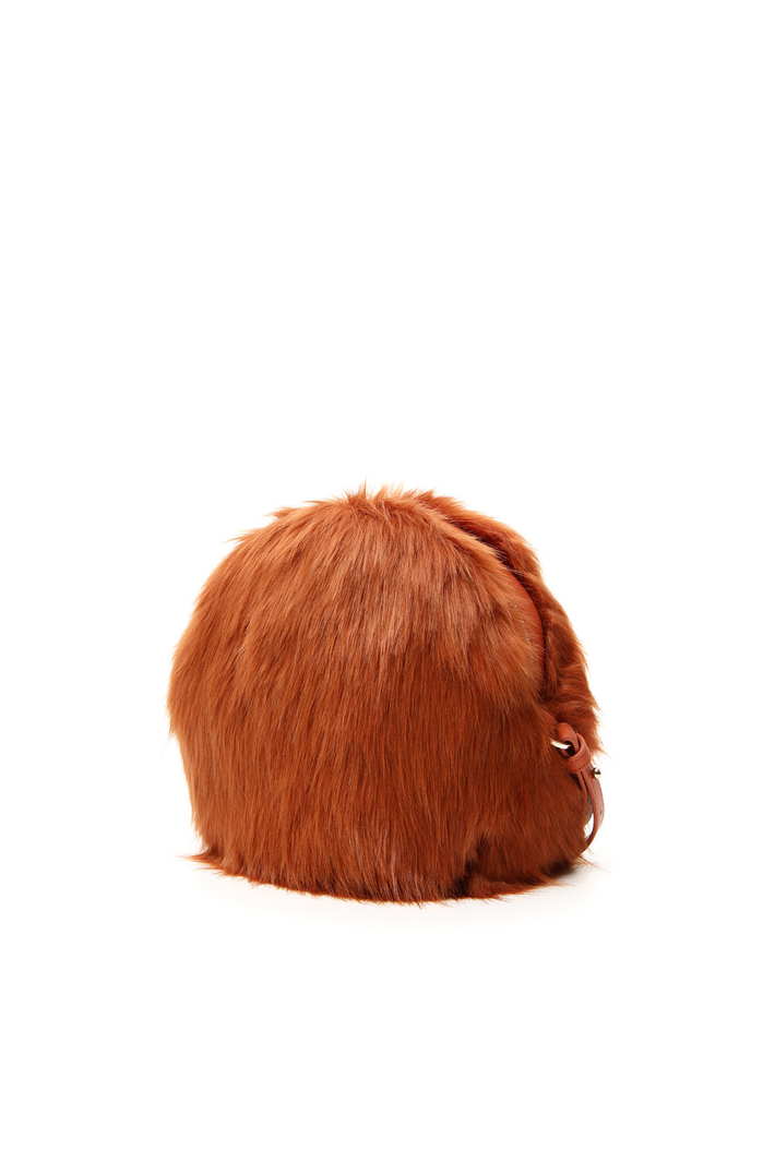 Borsa tonda in peluche Fashion Market Borsa tonda in peluche Fashion Market