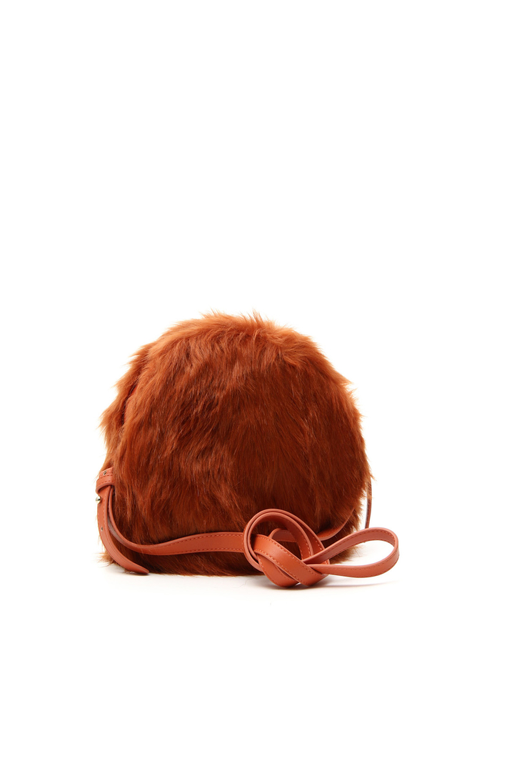 Borsa tonda in peluche Fashion Market Borsa tonda in peluche Fashion Market