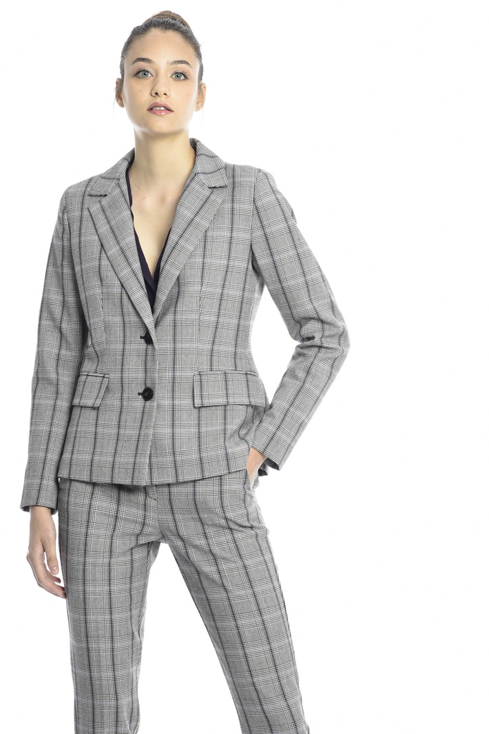 Blazer monopetto tinto filo Fashion Market Blazer monopetto tinto filo Fashion Market