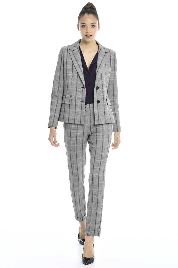 Blazer monopetto tinto filo Fashion Market Blazer monopetto tinto filo Fashion Market