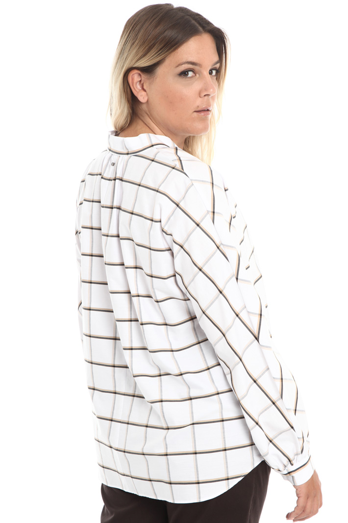 Blusa in popeline di cotone Fashion Market Blusa in popeline di cotone Fashion Market