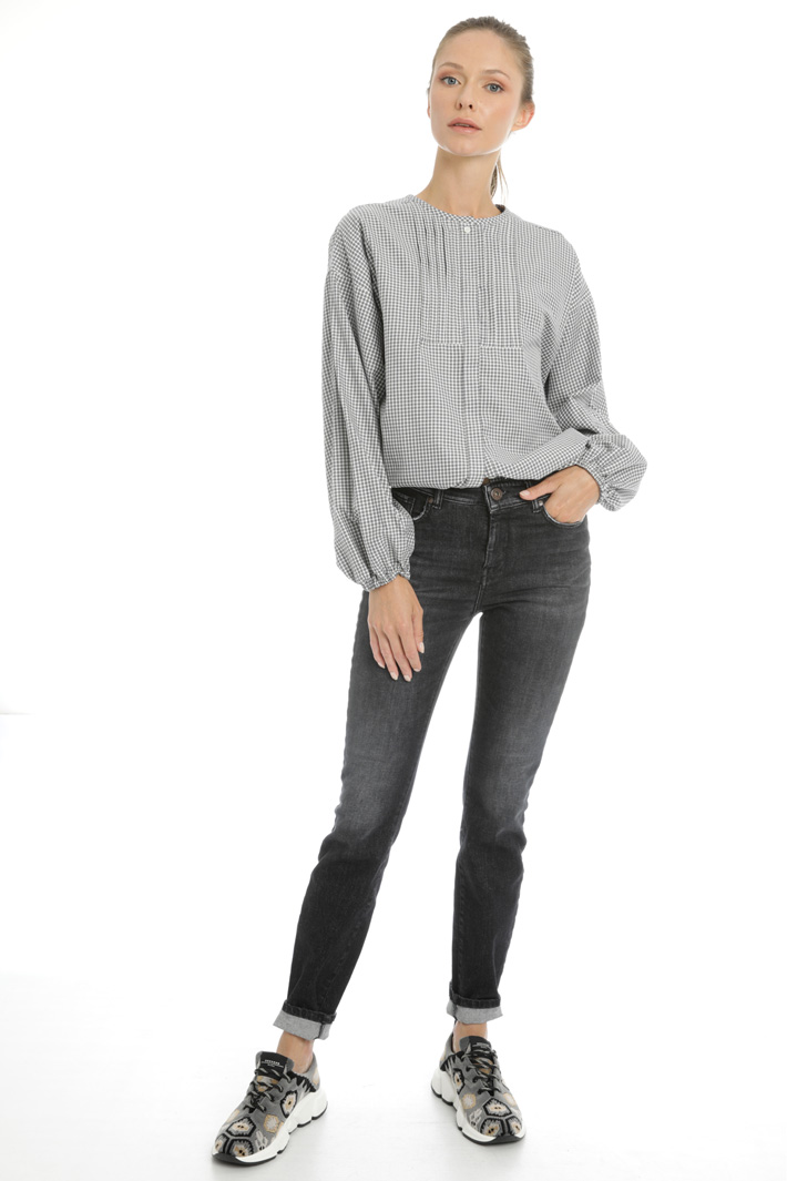 Camicia in twill di cotone Fashion Market Camicia in twill di cotone Fashion Market