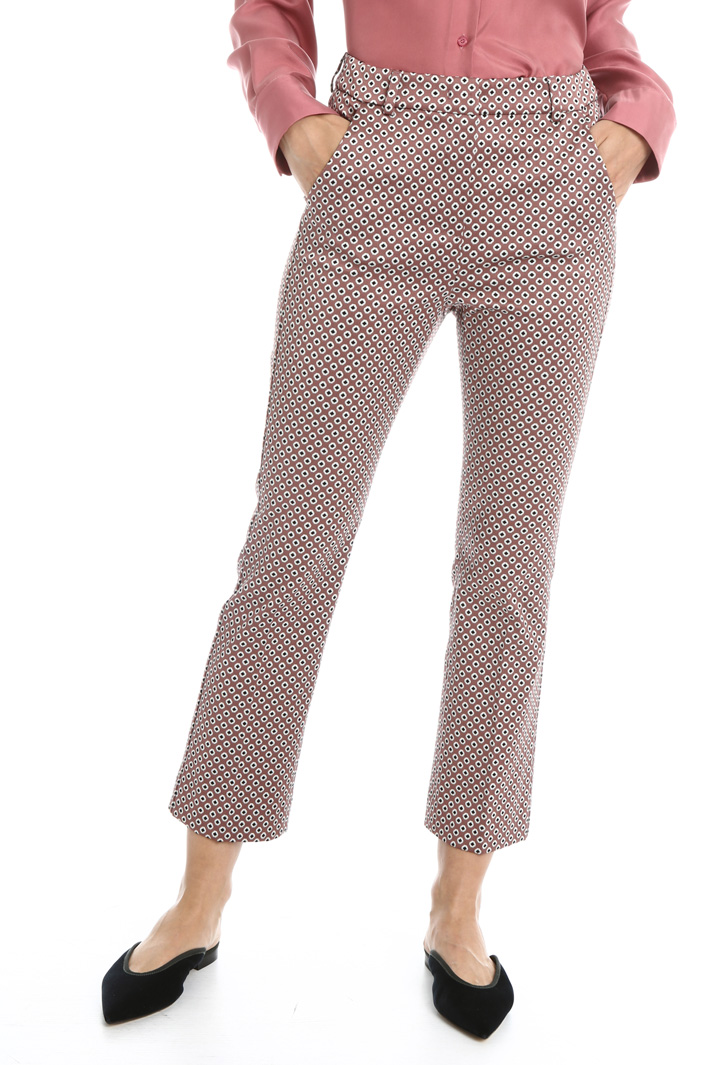 Pantaloni in cotone jacquard Fashion Market Pantaloni in cotone jacquard Fashion Market