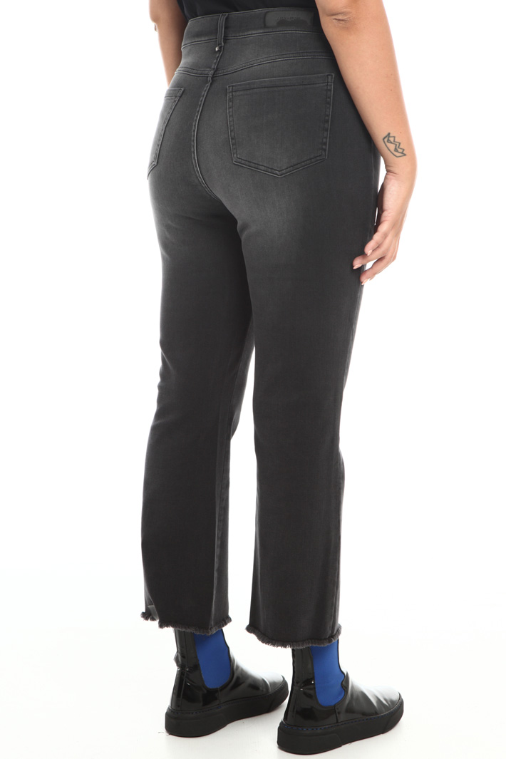 Jeans a zampa in denim stretch Fashion Market Jeans a zampa in denim stretch Fashion Market