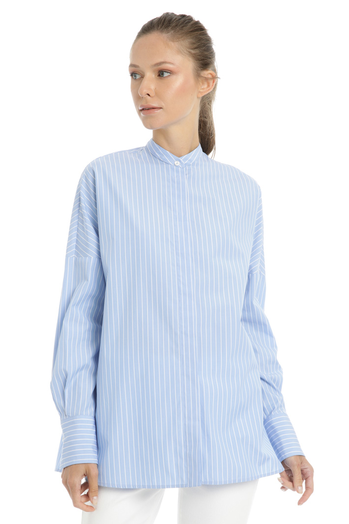Camicia in popeline di cotone Fashion Market Camicia in popeline di cotone Fashion Market