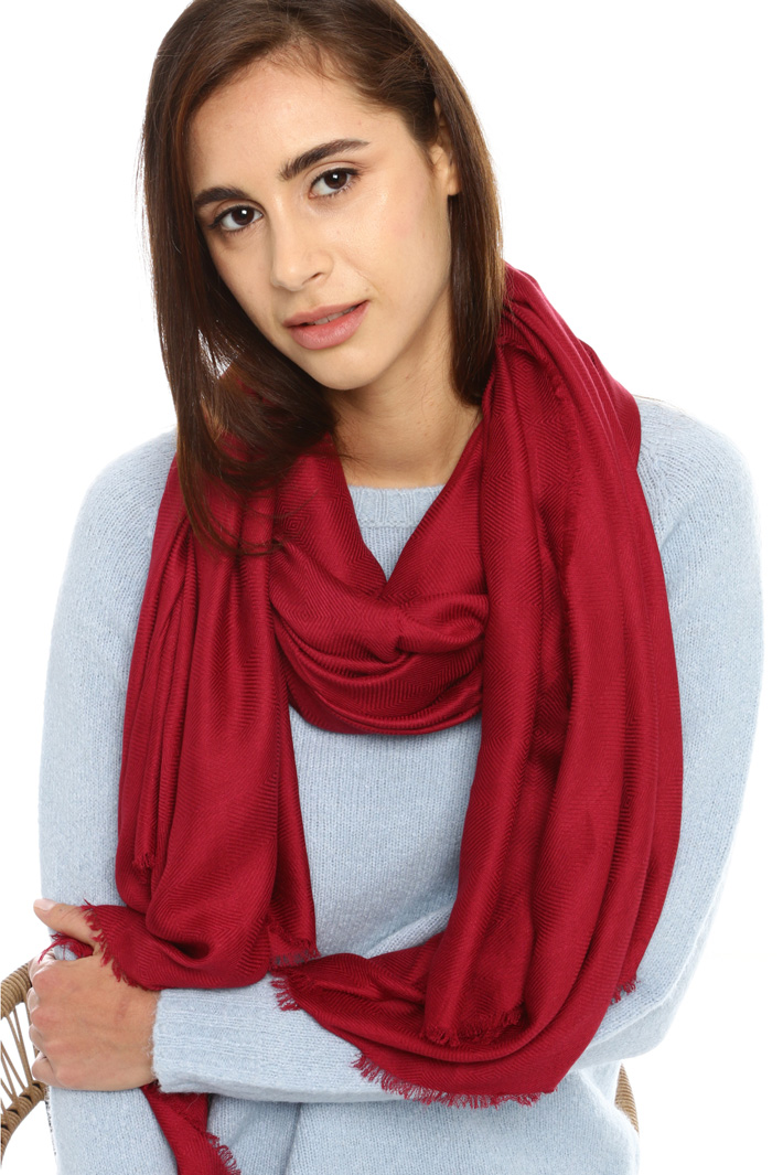 Stola in viscosa jacquard Fashion Market Stola in viscosa jacquard Fashion Market