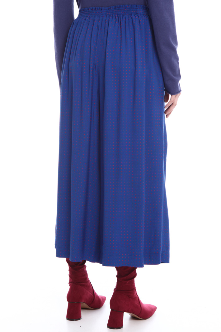 Pantaloni cropped in viscosa Fashion Market Pantaloni cropped in viscosa Fashion Market